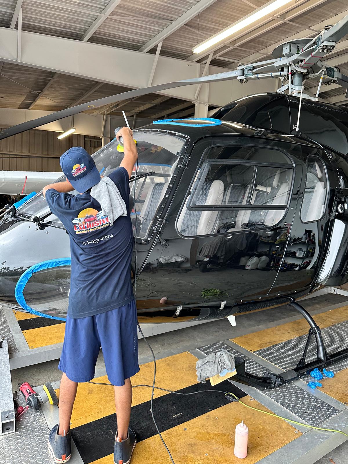 Aircraft detailing result