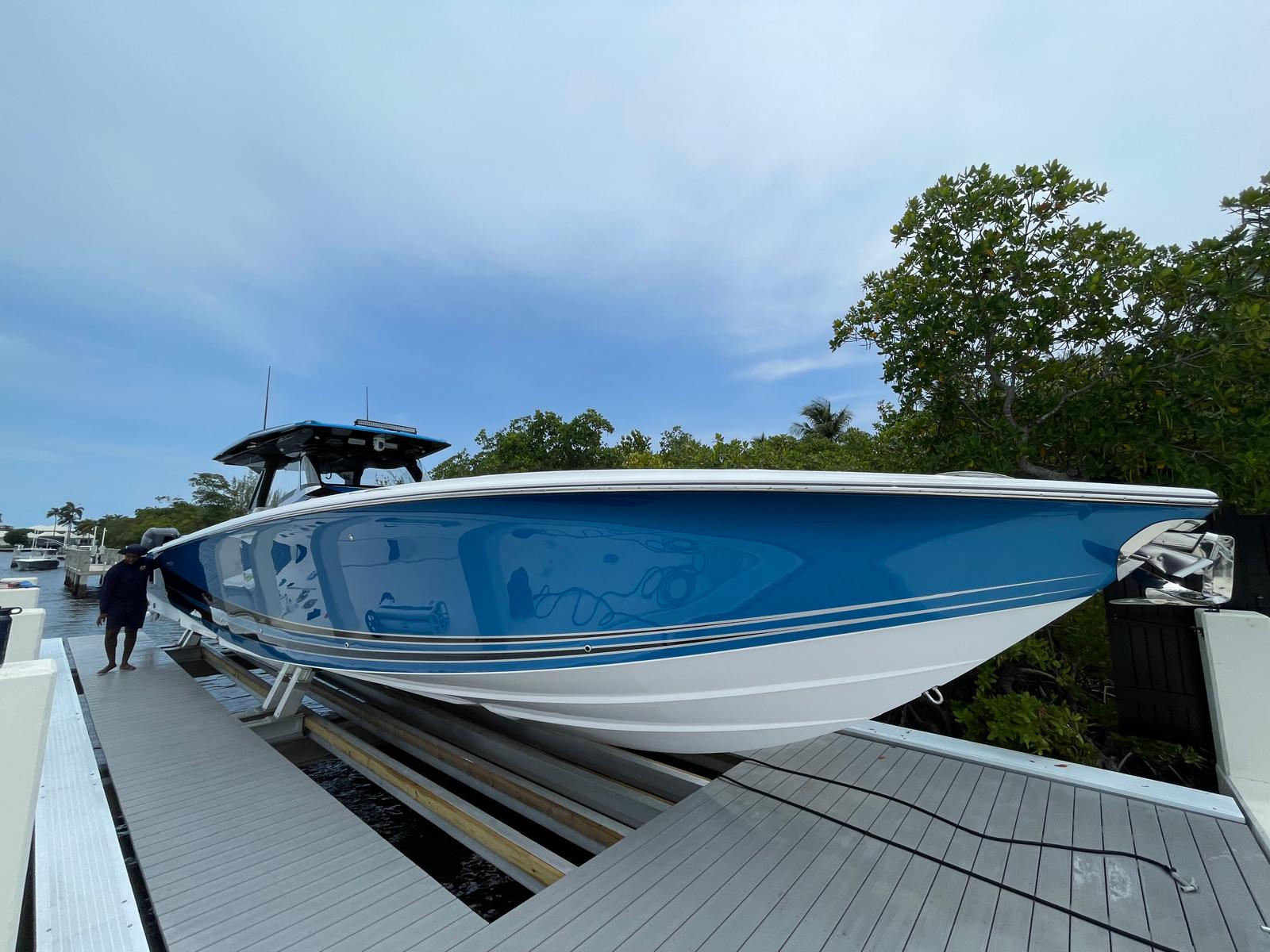 Ceramic coating for boats in Pompano Beach