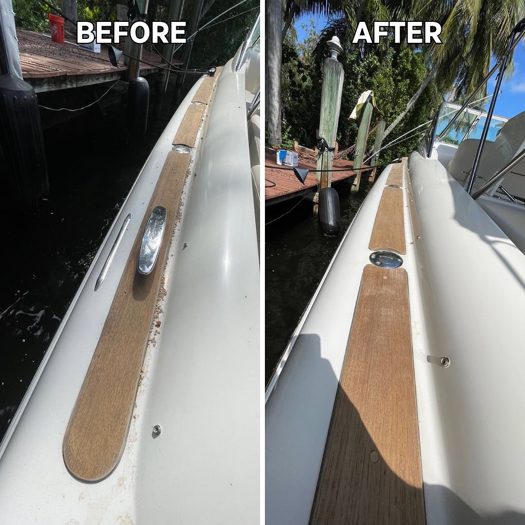 Boat polishing Fort Lauderdale FL