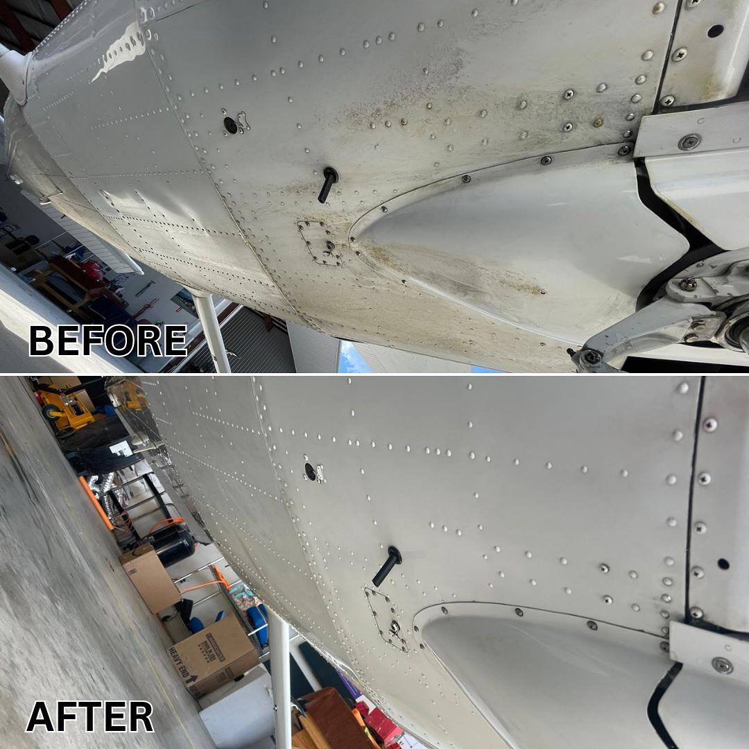 Detailed aircraft surface improvement